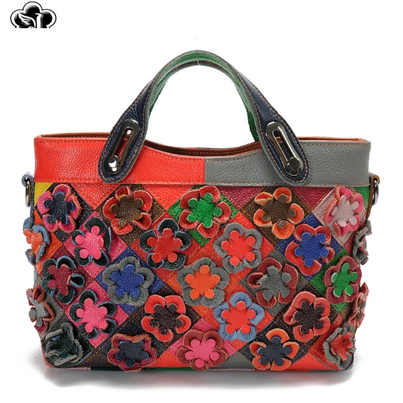 Famous Brand Genuine Leather Women Handbags Fashion Flower Shoulder Bag Luxury Crossbody Bags for Women Large Capacity Tote Bag
Famous Brand Genuine Leather Women Handbags Fashion Flower Shoulder Bag Luxury Crossbody Bags for Women Large Capacity Tote Bag