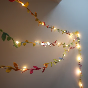 Rainbow Leaves LED Garland Fairy Lights String Lights for Wedding Decorations Battery Operated Indoor Bedroom Home Decoration
Rainbow Leaves LED Garland Fairy Lights String Lights for Wedding Decorations Battery Operated Indoor Bedroom Home Decoration