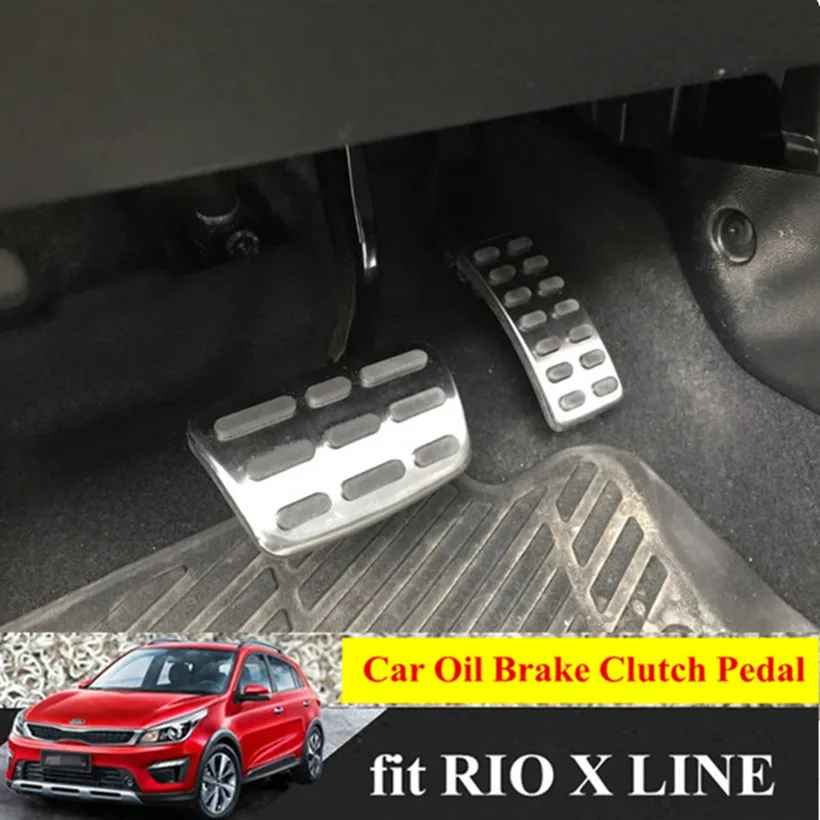 NEW RIO X LINE 2014-2019 Aluminum Car Accelerator Pedals Brake Pedal Clutch Pedals for KIA RIO X LINE
NEW RIO X LINE 2014-2019 Aluminum Car Accelerator Pedals Brake Pedal Clutch Pedals for KIA RIO X LINE