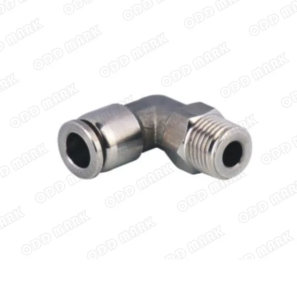 

Free shipping 10pcs/lot 14mm to 1/4" PL14-02,304 Stainless Steel Elbow Male Connector