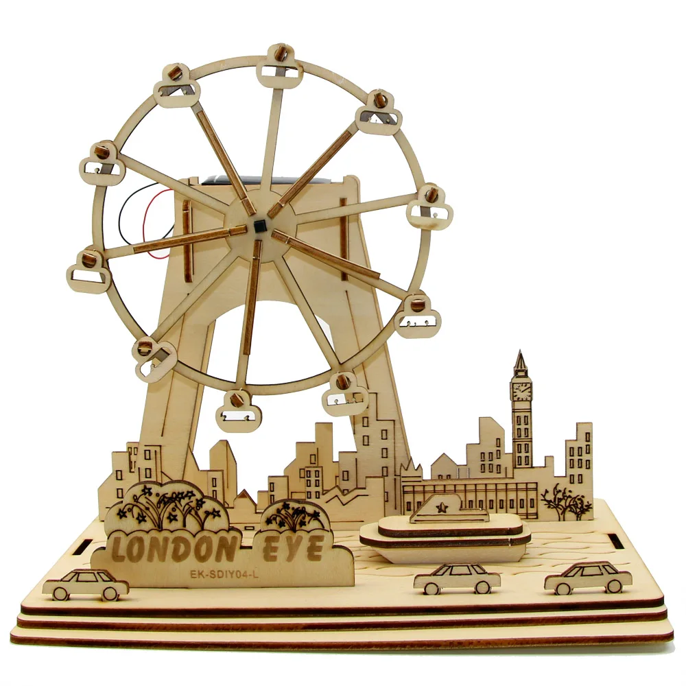 1Piece Ferris Wheel Solar Power Wooden DIY Handmade Toys Eco-friendly DIY Assemble Toys Novelty Gifts For Children
1Piece Ferris Wheel Solar Power Wooden DIY Handmade Toys Eco-friendly DIY Assemble Toys Novelty Gifts For Children