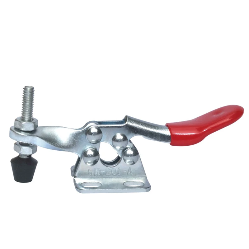 4Pcs/Set 27KG Metal Horizontal Quick Release Hand Tool Toggle Clamp For Fixing Workpiece Antislip Covered Hand Tool Toggle Clamp
4Pcs/Set 27KG Metal Horizontal Quick Release Hand Tool Toggle Clamp For Fixing Workpiece Antislip Covered Hand Tool Toggle Clamp