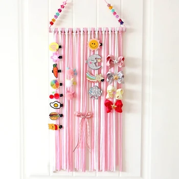 Children Girls Hair Bows Storage Belt Hairband Organizer Kids Rainbow Color Hair Clips Hair Holder DIY Hair Accessories
Children Girls Hair Bows Storage Belt Hairband Organizer Kids Rainbow Color Hair Clips Hair Holder DIY Hair Accessories