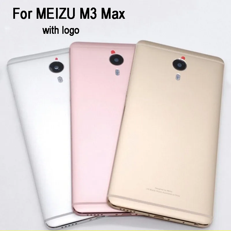 Original 6 Inch New Battery Door Back Cover Housing Case For MEIZU M3 Max With Camera Lens with Power Volume Buttons with logo
Original 6 Inch New Battery Door Back Cover Housing Case For MEIZU M3 Max With Camera Lens with Power Volume Buttons with logo