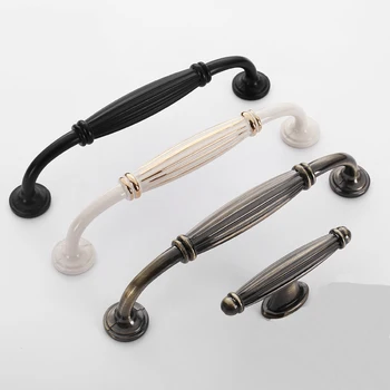 Zinc Alloy Knobs and Handles for Simple Cabinets Kitchen Cabinets Furniture Handles Drawer Pulls Black/ White / Bronze
Zinc Alloy Knobs and Handles for Simple Cabinets Kitchen Cabinets Furniture Handles Drawer Pulls Black/ White / Bronze