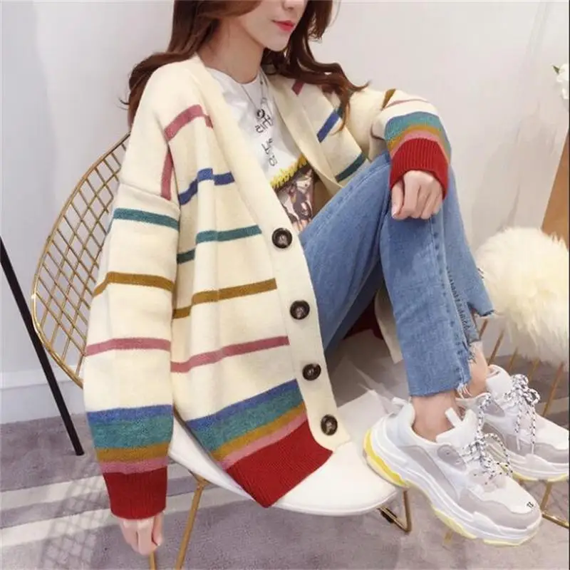 women's clothing 2019 new arrival women spring autumn loose knitted sweaters coats women sweet casuala cardigans coat
women's clothing 2019 new arrival women spring autumn loose knitted sweaters coats women sweet casuala cardigans coat