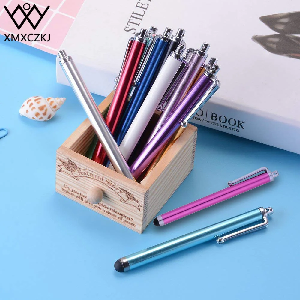 XMXCZKJ High Quality Capacitive Touch Screen Stylus Pen For iPad Air 2 1 Mini 2 3 4 Tablet PC Laptop Smart Phone TouchScreen Pen
XMXCZKJ High Quality Capacitive Touch Screen Stylus Pen For iPad Air 2 1 Mini 2 3 4 Tablet PC Laptop Smart Phone TouchScreen Pen