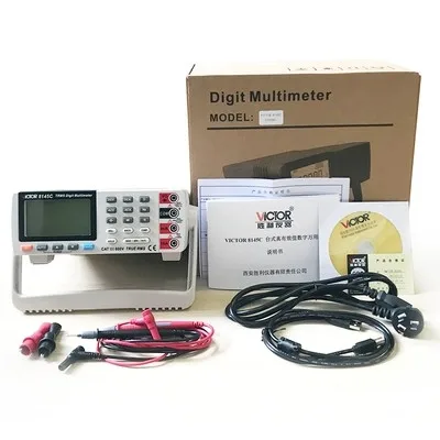VC8145 Bench Top Multimeter 1000V 20A Digital Multimeter Auto Range Multimetro Digital Voltmeter Ohm DCV/ACV/DCA/ACA
VC8145 Bench Top Multimeter 1000V 20A Digital Multimeter Auto Range Multimetro Digital Voltmeter Ohm DCV/ACV/DCA/ACA