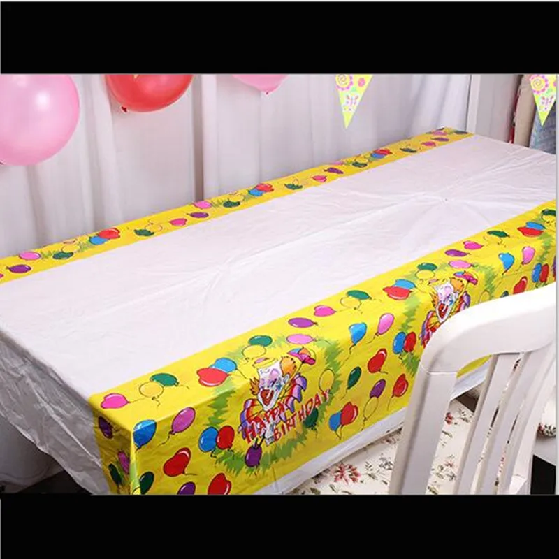 1PC 108*188cm disposable tablecloth kids birthday decoration PVC table cloth party plastic tablecover nappe supplies
1PC 108*188cm disposable tablecloth kids birthday decoration PVC table cloth party plastic tablecover nappe supplies
