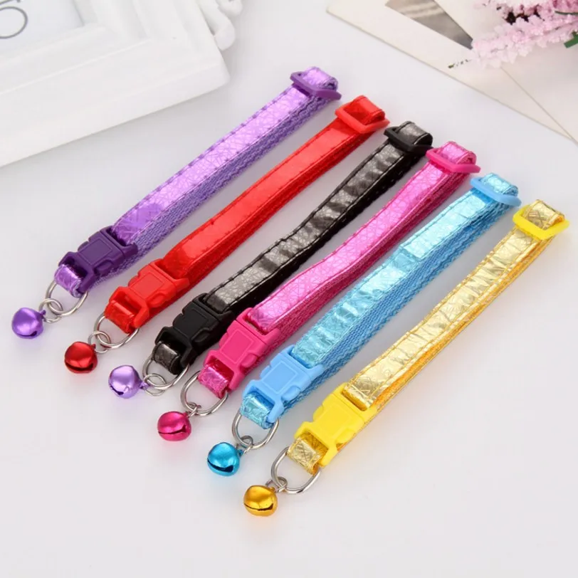 Nylon Dog Puppy Cat Collar Lovely Adjustable Pet Collar Cats Collars With Bell 6Colors
Nylon Dog Puppy Cat Collar Lovely Adjustable Pet Collar Cats Collars With Bell 6Colors