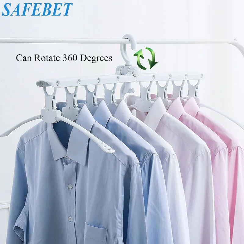 8pcs Multi-function 360 Degree Rotation Clothes Storage Rack Creative Tie Coat Closet Hanger Wardrobe Organizer Non Slip Hanger
8pcs Multi-function 360 Degree Rotation Clothes Storage Rack Creative Tie Coat Closet Hanger Wardrobe Organizer Non Slip Hanger