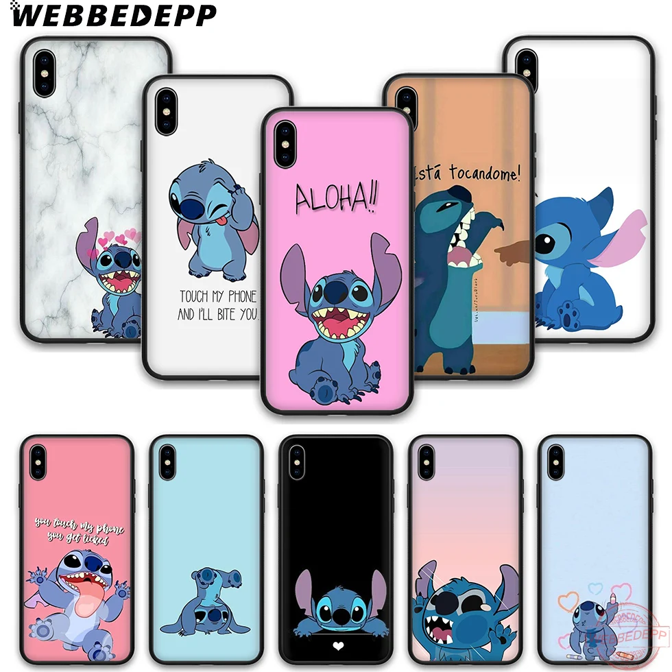 WEBBEDEPP disney cute stitch background soft silicone phone case for iPhone 5 6 7 8 Plus X XS XR XS Max.11 11peo 11proMax
WEBBEDEPP disney cute stitch background soft silicone phone case for iPhone 5 6 7 8 Plus X XS XR XS Max.11 11peo 11proMax