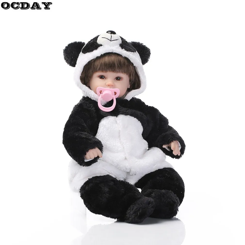 OCDAY Reborn Baby Dolls Soft Silicone 40CM Lifelike Newborn Doll Toddler Bebe Bonecas Kawaii menina de silicone Girl Xmas Gift
OCDAY Reborn Baby Dolls Soft Silicone 40CM Lifelike Newborn Doll Toddler Bebe Bonecas Kawaii menina de silicone Girl Xmas Gift