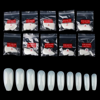 500Pcs Beauty False Ballerina Nails Full Cover Coffin Shape Nail Art Tips DIY
500Pcs Beauty False Ballerina Nails Full Cover Coffin Shape Nail Art Tips DIY
