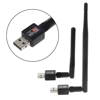 Mini USB Wifi Adapter 150Mbps 2dB 5dB Antenna Network Lan Card PC Wi-fi Receiver Wireless 802.11b/n/g High Speed Wifi Adaptador
Mini USB Wifi Adapter 150Mbps 2dB 5dB Antenna Network Lan Card PC Wi-fi Receiver Wireless 802.11b/n/g High Speed Wifi Adaptador