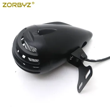 ZORBYZ Motorcycle Black ABS Grill Bullet Headlight Light For Honda Harley Victory Triumph
ZORBYZ Motorcycle Black ABS Grill Bullet Headlight Light For Honda Harley Victory Triumph