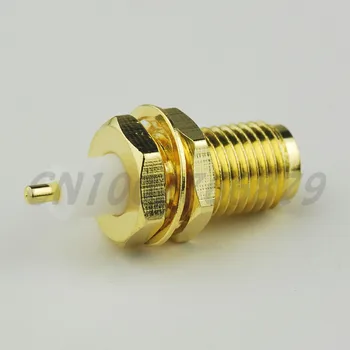 20pcs RF electrical Coaxial Connector Reverse Polarity RP-SMA panel mount Jack bulkhead nut with extended solder post terminal
20pcs RF electrical Coaxial Connector Reverse Polarity RP-SMA panel mount Jack bulkhead nut with extended solder post terminal