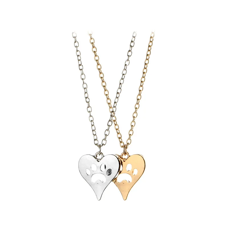 Pet Paw Pendants Necklaces Charm Puppy Heart Necklace Animal Dog Cat Memorial Jewelry Gift for Pet Lover Woman Girl
Pet Paw Pendants Necklaces Charm Puppy Heart Necklace Animal Dog Cat Memorial Jewelry Gift for Pet Lover Woman Girl