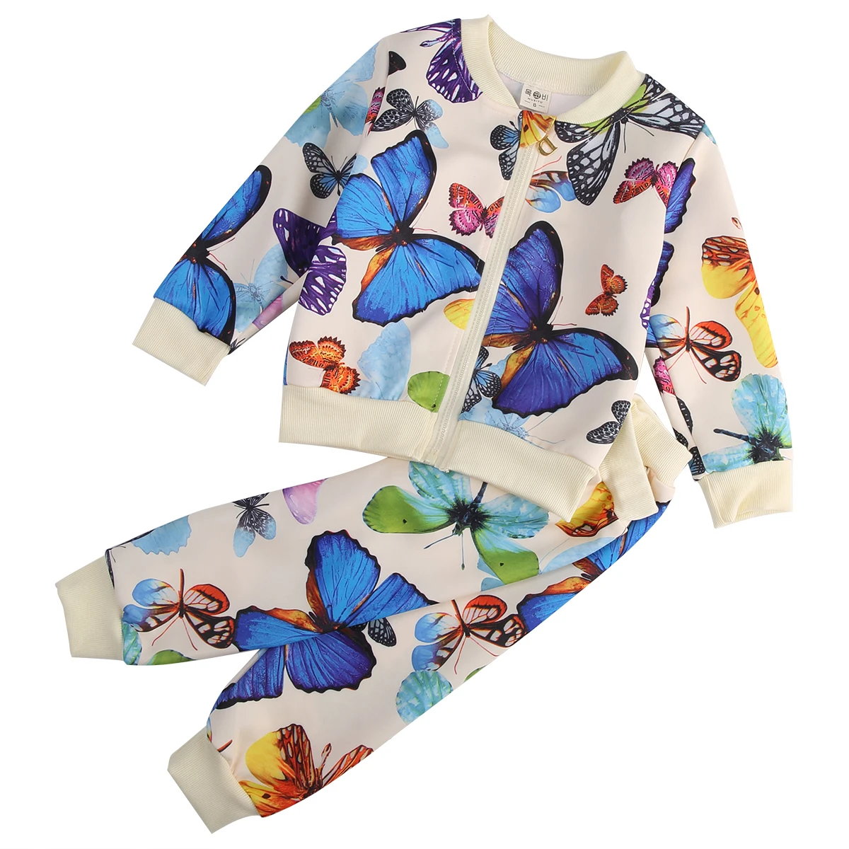 Emmababy Baby 2PCS Kids Baby Girls Clothes Outfits V Neck Cartoon Regular Sleeve Butterfly Tracksuit Warm Tops+Pants Set
Emmababy Baby 2PCS Kids Baby Girls Clothes Outfits V Neck Cartoon Regular Sleeve Butterfly Tracksuit Warm Tops+Pants Set