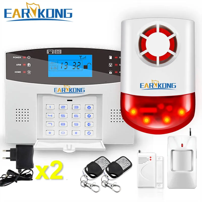 2019 New Earykong Wireless GSM Alarm System LCD Keyboard Door Winodw Open Detector Wireless Strobe Siren PIR Sensor Alarm M2B
2019 New Earykong Wireless GSM Alarm System LCD Keyboard Door Winodw Open Detector Wireless Strobe Siren PIR Sensor Alarm M2B