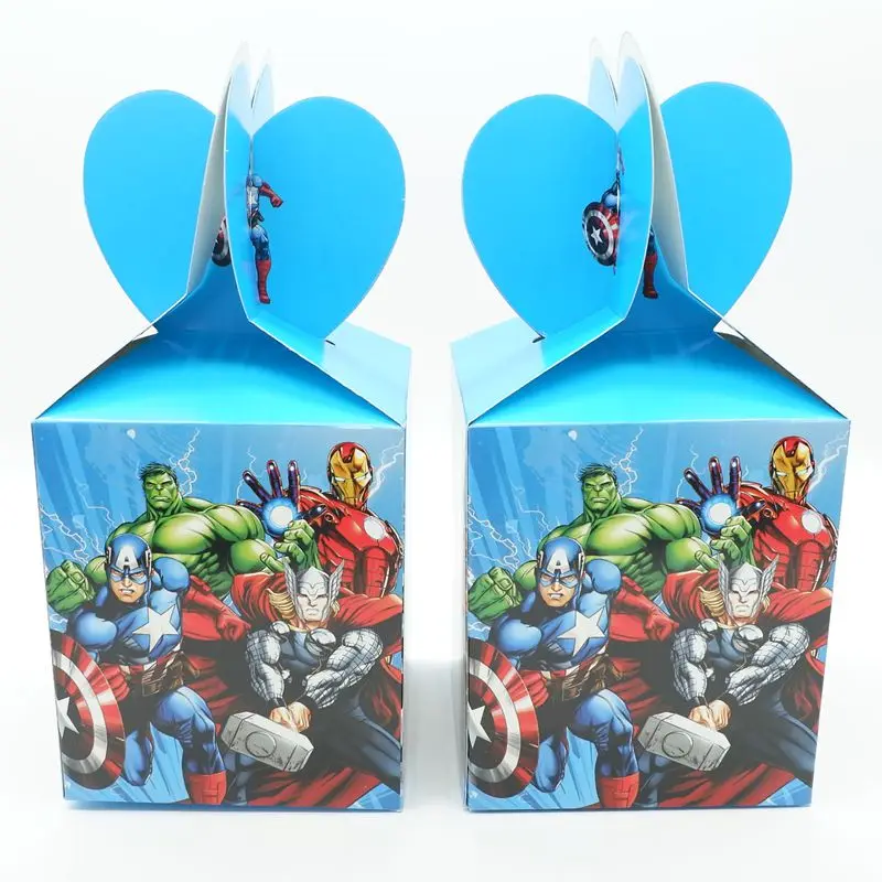 12pcs/lot Avengers Candy Box Cartoon Birthday Party Decoration Theme Party Supplies Festival Kids Birthday Superhero Supplies
12pcs/lot Avengers Candy Box Cartoon Birthday Party Decoration Theme Party Supplies Festival Kids Birthday Superhero Supplies