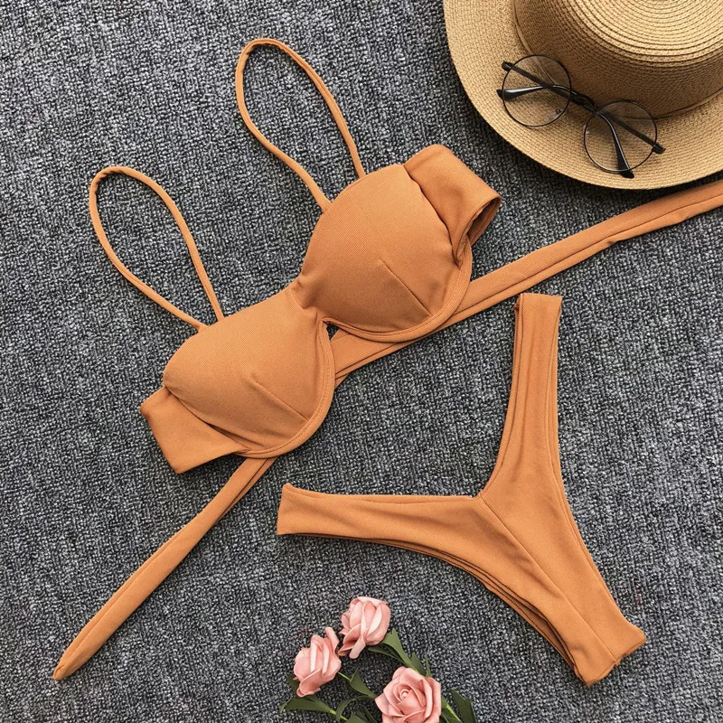 Bonitakinis Half Cup Swimsuits Swimwear Sexy Women Bathing Suits With Padded Push Up Beachwear Bandage Two Piece Bikini Sets
Bonitakinis Half Cup Swimsuits Swimwear Sexy Women Bathing Suits With Padded Push Up Beachwear Bandage Two Piece Bikini Sets