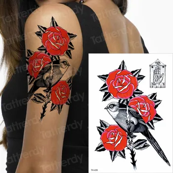 tattoo sticker woman temporary tattoo sleeves watercolor tattoo red rose birds tattoos girls body hand tatoo fashion makeup bird
tattoo sticker woman temporary tattoo sleeves watercolor tattoo red rose birds tattoos girls body hand tatoo fashion makeup bird