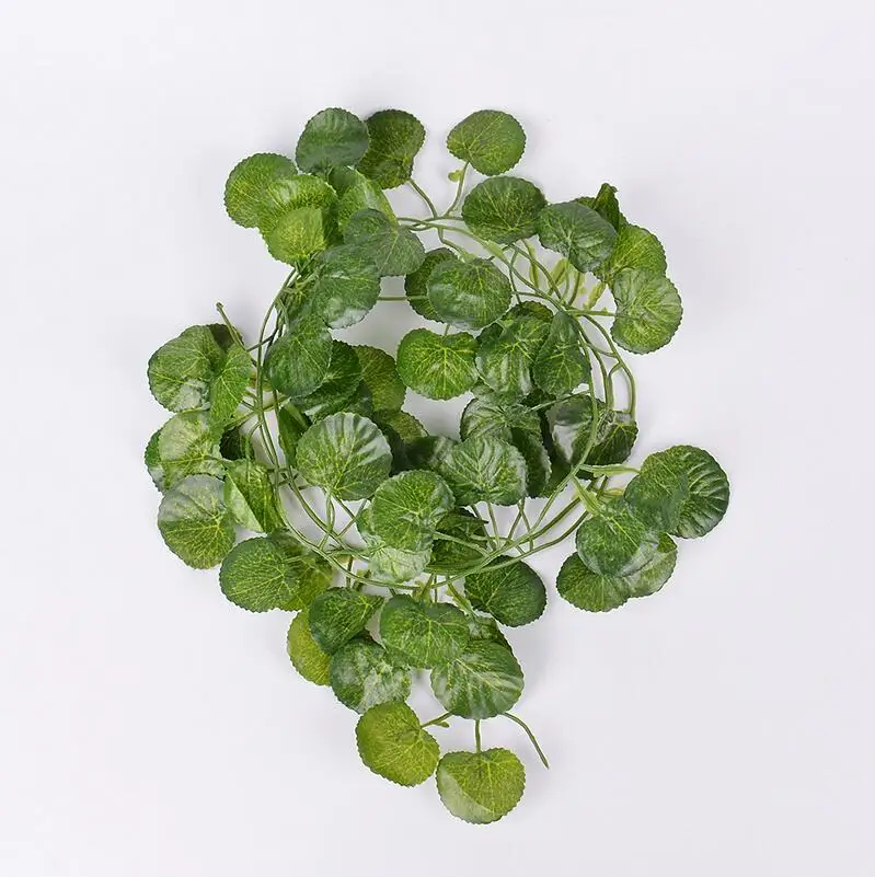 Artificial Plants Green Ivy Leaves Vine Fake Flowers Creeper Watermelon Leaf for Home Wedding Wholesale DIY Hanging Decor
Artificial Plants Green Ivy Leaves Vine Fake Flowers Creeper Watermelon Leaf for Home Wedding Wholesale DIY Hanging Decor