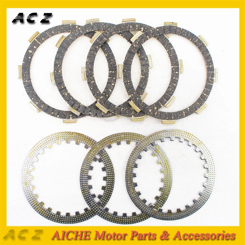 Clutch friction plate & friction steel sheet For Yamaha YBR125 XT125R XT125X YB125SPD YBR125ED 5VL-E6321-00-00 & 5VL-E6321-00-00
Clutch friction plate & friction steel sheet For Yamaha YBR125 XT125R XT125X YB125SPD YBR125ED 5VL-E6321-00-00 & 5VL-E6321-00-00