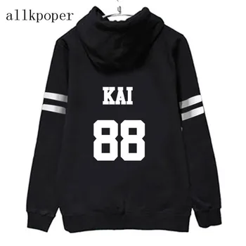 ALLKPOPER KPOP EXO Hoodies Harajuku Sweatshirt plus size Couple Clothes Unisex Black Cool Zipper Hooded Sweatershirts Moletom
ALLKPOPER KPOP EXO Hoodies Harajuku Sweatshirt plus size Couple Clothes Unisex Black Cool Zipper Hooded Sweatershirts Moletom