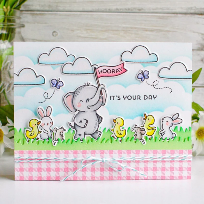 Elephant Friends Clear Stamps Seal for DIY Scrapbooking Album Crafts Decor Cards Transparent Stempels Silicone Stamp 2019 New
Elephant Friends Clear Stamps Seal for DIY Scrapbooking Album Crafts Decor Cards Transparent Stempels Silicone Stamp 2019 New