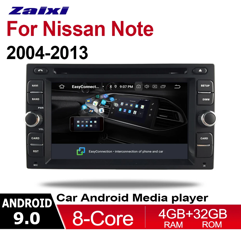ZaiXi 6.2" Android Car Multimedia player 2 Din WIFI GPS Navigation Autoradio For Nissan Note 2004~2013 touch screen Bluetooth
ZaiXi 6.2" Android Car Multimedia player 2 Din WIFI GPS Navigation Autoradio For Nissan Note 2004~2013 touch screen Bluetooth
