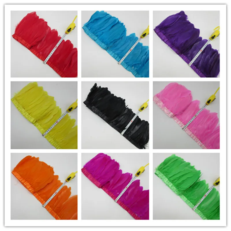 10 yards White/black/hot pink swan goose feather trim/fringe/ribbon on bias tape used for cloth accessories Free Shipping
10 yards White/black/hot pink swan goose feather trim/fringe/ribbon on bias tape used for cloth accessories Free Shipping