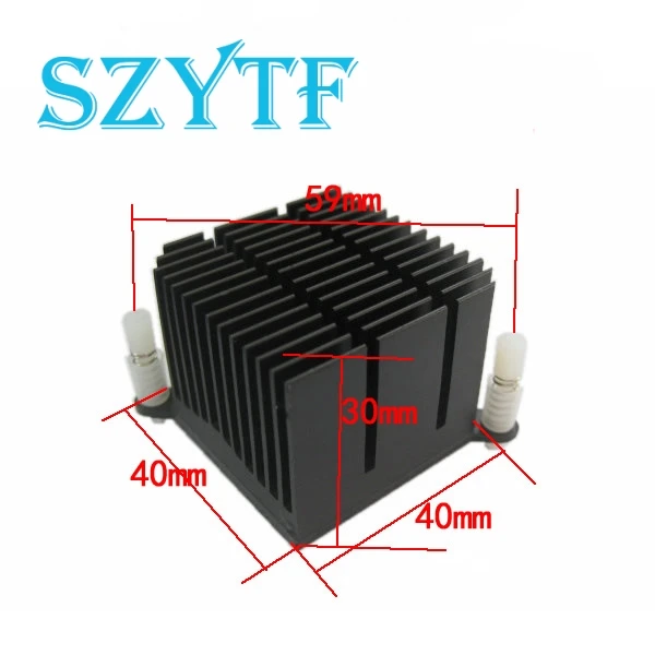 2pcs Motherboard chip set heat sink 40*40*30mm 59mm aluminum heat sink hole distance North-South Bridge heatsink
2pcs Motherboard chip set heat sink 40*40*30mm 59mm aluminum heat sink hole distance North-South Bridge heatsink