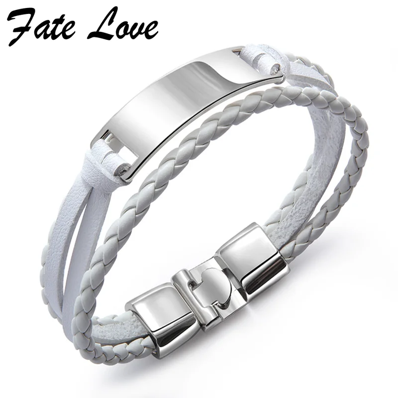 2018 Multi-Layer Leather Bracelet Men Jewelry Pulseras Hombre Black White Handmade Braided Charm Bracelets Bangle Mens Jewellery
2018 Multi-Layer Leather Bracelet Men Jewelry Pulseras Hombre Black White Handmade Braided Charm Bracelets Bangle Mens Jewellery