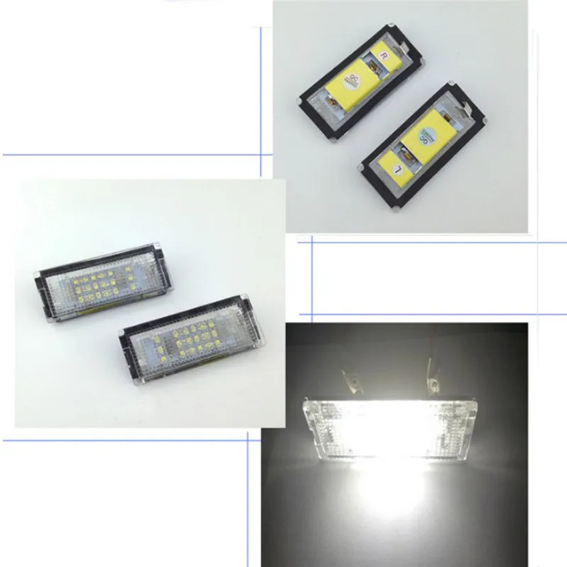 1Pair LED Car LED License Plate Light Auto Cars Number Plate Lamp Signal Light for BMW E46 4D (98-03) Car Styling
1Pair LED Car LED License Plate Light Auto Cars Number Plate Lamp Signal Light for BMW E46 4D (98-03) Car Styling