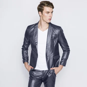 Men's 2pcs Wedding Groom Suit With Pants 2019 Spring New Fashion Casual Print Slim Fit One Button Party Dress Suit Male
Men's 2pcs Wedding Groom Suit With Pants 2019 Spring New Fashion Casual Print Slim Fit One Button Party Dress Suit Male