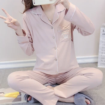 Maternity Pajamas Pregnancy Nightwear Nursing Nightgown Cotton Breathable Casual Breastfeeding Pajamas Maternity Sleepwear A217 
Maternity Pajamas Pregnancy Nightwear Nursing Nightgown Cotton Breathable Casual Breastfeeding Pajamas Maternity Sleepwear A217