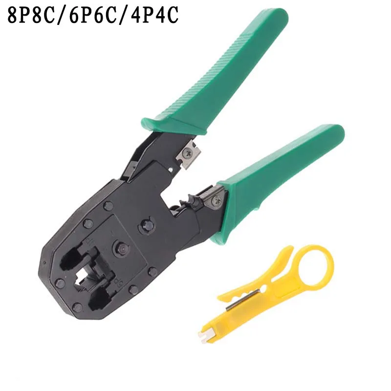 Multi-Function Crystal Head Line Pliers Broadband Clamp Wire Cable Crimper Crimp PC Network Hand Tools | Инструменты