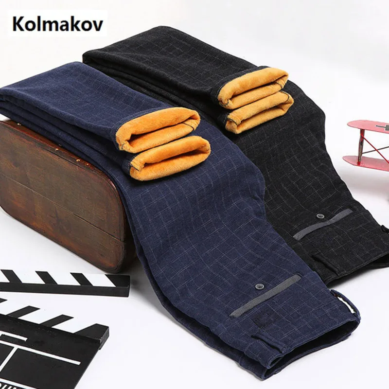 2019 winter New style Thickening warm Plaid trouser men's Casual Pants Mens business Fashion Heavyweight trousers men
2019 winter New style Thickening warm Plaid trouser men's Casual Pants Mens business Fashion Heavyweight trousers men