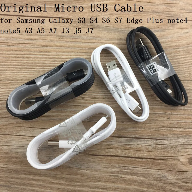 Original Samsung Fast Quick Charge USB Micro Cable Data SYNC Cord 1/1.5m For Galaxy S3 S4 S5 S6 S7 Edge Plus Note 4 5 J5 J7 A10
Original Samsung Fast Quick Charge USB Micro Cable Data SYNC Cord 1/1.5m For Galaxy S3 S4 S5 S6 S7 Edge Plus Note 4 5 J5 J7 A10