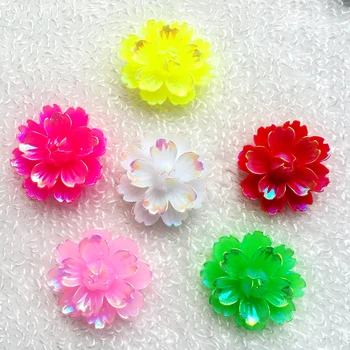 Mix 12pcs 25mm AB Flowers Flatback Resin Rhinestone Crystals DIY Wedding Decoration Dress Button -A42
Mix 12pcs 25mm AB Flowers Flatback Resin Rhinestone Crystals DIY Wedding Decoration Dress Button -A42