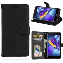 כרטיס ארנק Flip עור מפוצל 5.2For Huawei Honor 6C פרו מקרה עבור Huawei Honor V9 לשחק טלפון סלולרי חזרה כיסוי מקרה(China)