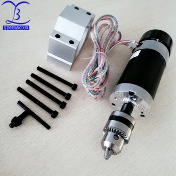 500W Brushless Motor Drill chuck 48VDC CNC Engraving Milling Air Cooled Spindle Motor Carving +Fan + Holder Screw
500W Brushless Motor Drill chuck 48VDC CNC Engraving Milling Air Cooled Spindle Motor Carving +Fan + Holder Screw