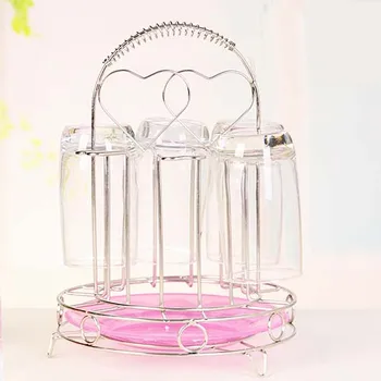 Multifunctional Stainless steel heart shape, 6 head upside down storage rack 20*27cm
Multifunctional Stainless steel heart shape, 6 head upside down storage rack 20*27cm