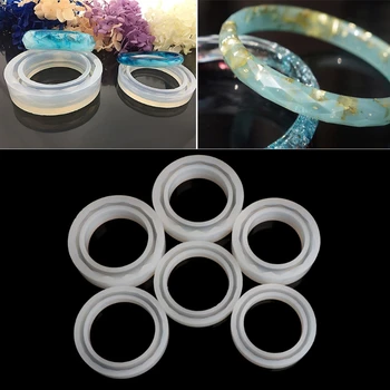 Newly Round Silicone Epoxy Resin Real Flower Molds Bracelet Bangle Mold For DIY Transparent Casting Mould Jewelry Making Tools
Newly Round Silicone Epoxy Resin Real Flower Molds Bracelet Bangle Mold For DIY Transparent Casting Mould Jewelry Making Tools