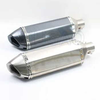 51MM Motorcycle Exhaust Modified Slip-On Exhaust GY6 Scooter Pit Bike Universal Escape Moto Muffler Exhaust ER6N YZF600 AK040
51MM Motorcycle Exhaust Modified Slip-On Exhaust GY6 Scooter Pit Bike Universal Escape Moto Muffler Exhaust ER6N YZF600 AK040