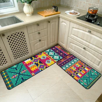 Fashion ethnic style green Bohemia Geometric lines Kitchen non-slip Strip mat Entry floor mat Bedroom bedside rug plush carpet
Fashion ethnic style green Bohemia Geometric lines Kitchen non-slip Strip mat Entry floor mat Bedroom bedside rug plush carpet