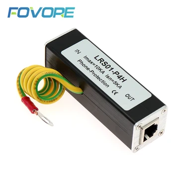 Lightning arrester RJ11 ADSL Thunder Lightning arrester Surge Protector for Telephone voice signal facsimile broadband
Lightning arrester RJ11 ADSL Thunder Lightning arrester Surge Protector for Telephone voice signal facsimile broadband