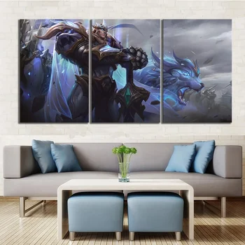 Canvas Painting Prints Home Decoration 3 Panel God King Garen Skin League Of Legends Game Wall Artwork Modular Pictures Poster
Canvas Painting Prints Home Decoration 3 Panel God King Garen Skin League Of Legends Game Wall Artwork Modular Pictures Poster